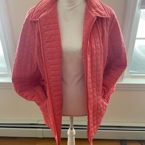 Gallery Women's Quilted Puffer Jacket - Coral